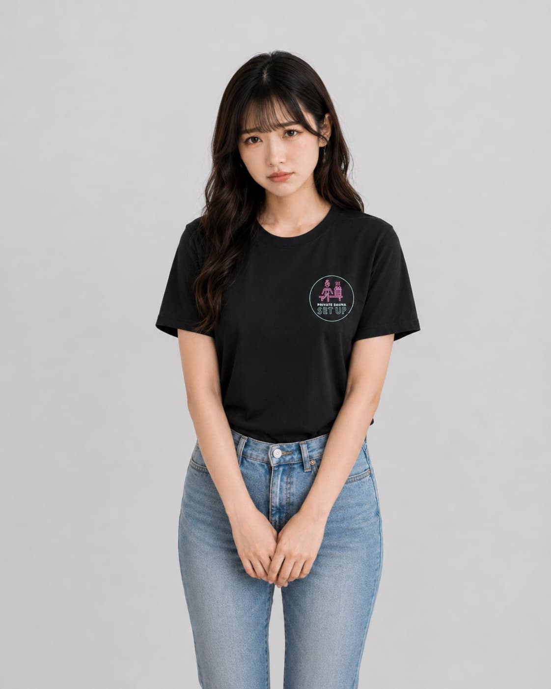 ゆなのconcerned表情